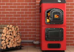 Klasična centralna peč na drva